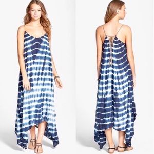 Billabong blue maxi dress